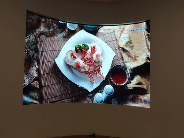 平原室内P2.5弧形LED屏